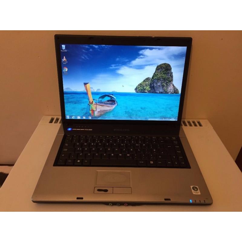 Cheap Philips Laptop 15.1" Screen Windows 7