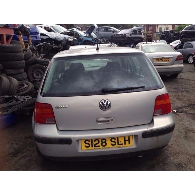 1998 VW GOLF SE 5 DOOR HATCH SILVER AUTO 1.6 PETROL ENGINE - AEH - BREAKING SPARES PARTS