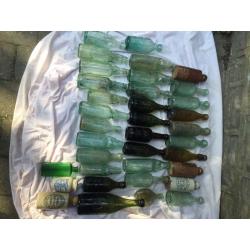 Old Victorian bottles