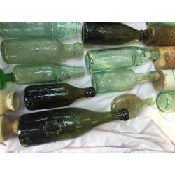 Old Victorian bottles