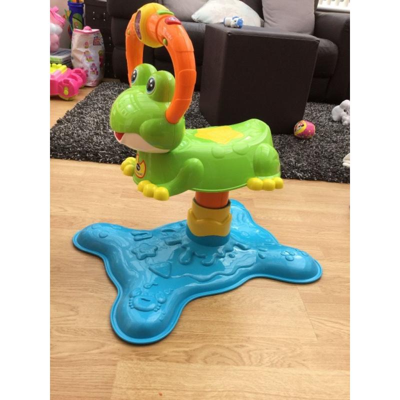 VTech Bounce and Discover Frog, like new