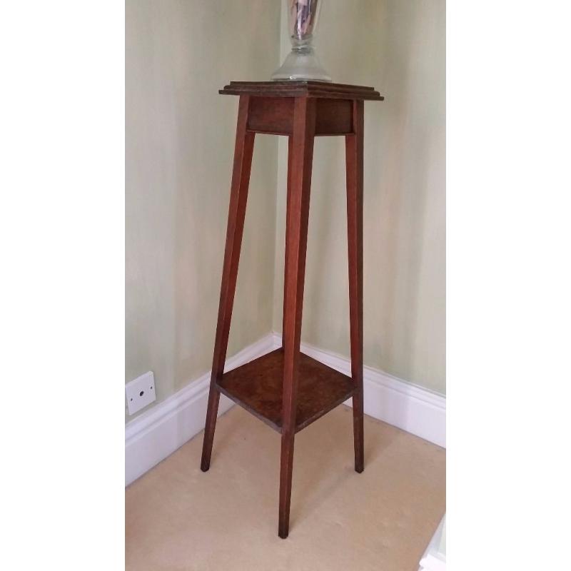 Vintage dark wood Plant Stand