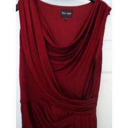 Dark Red Size 14 Phase Eight Long Dress