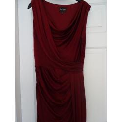 Dark Red Size 14 Phase Eight Long Dress