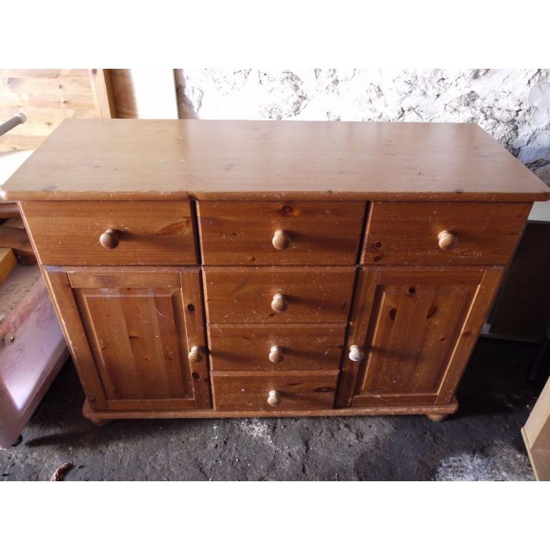 Pine sideboard