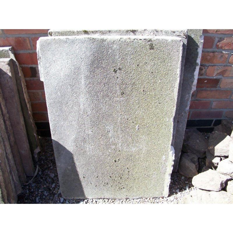 Concrete slabs rare