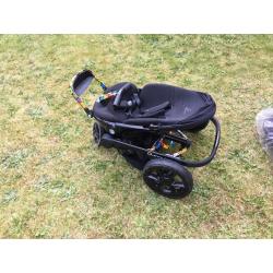 Limited Edition Quinny Britto Black Pushchair