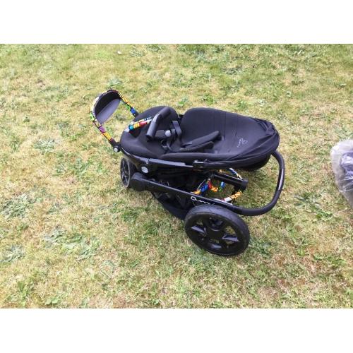 Limited Edition Quinny Britto Black Pushchair