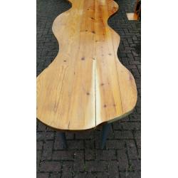 Lovely unique pine table
