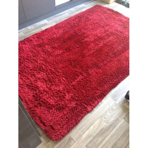 Dunelm Large Red Rug