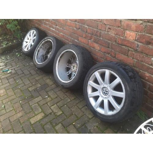 4 x 18" alloys Golf Passat A4