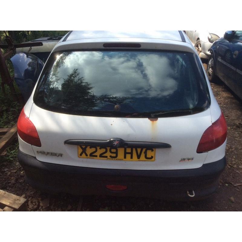 Peugeot 206 diesel van