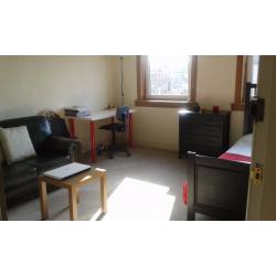 Luminous and quiet large double bedroom in Sighthill area for STUDENTS