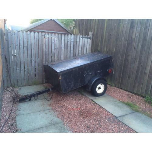 metal lockable trailer