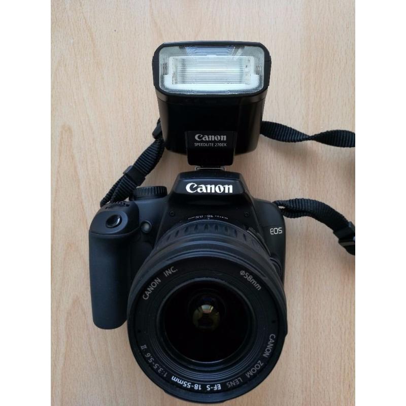 CANON EOS 1000D with 2 x lens