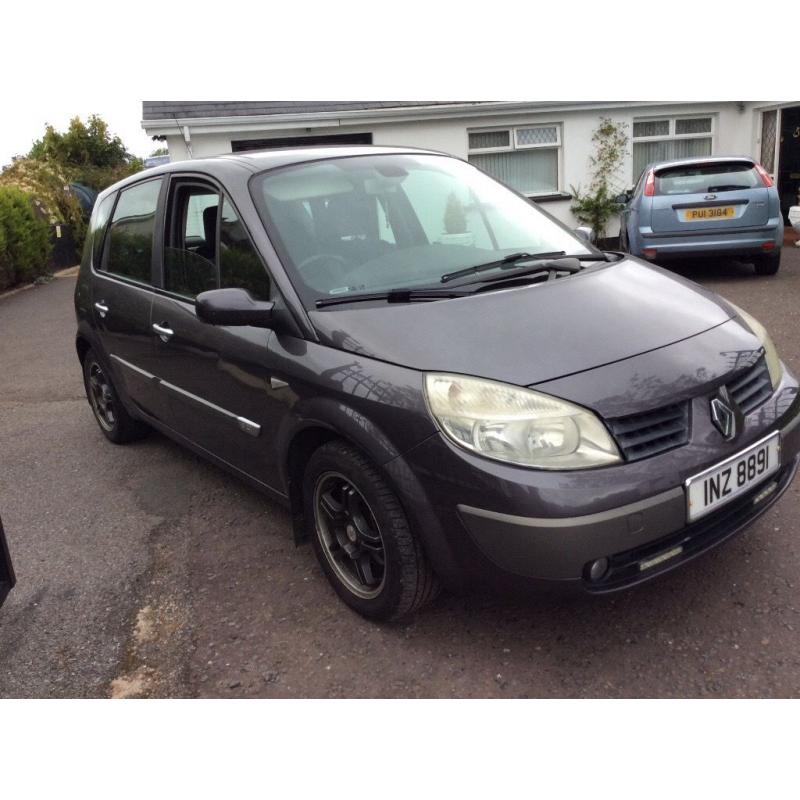 2005 Renault scenic 1.5 dci will come with full years mot 119000 miles great condition