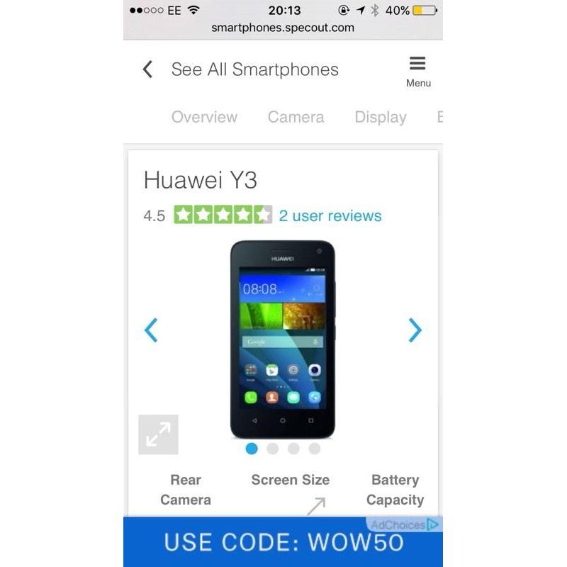 Huawei Y3