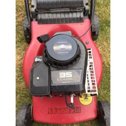 Petrol lawnmower