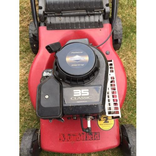 Petrol lawnmower