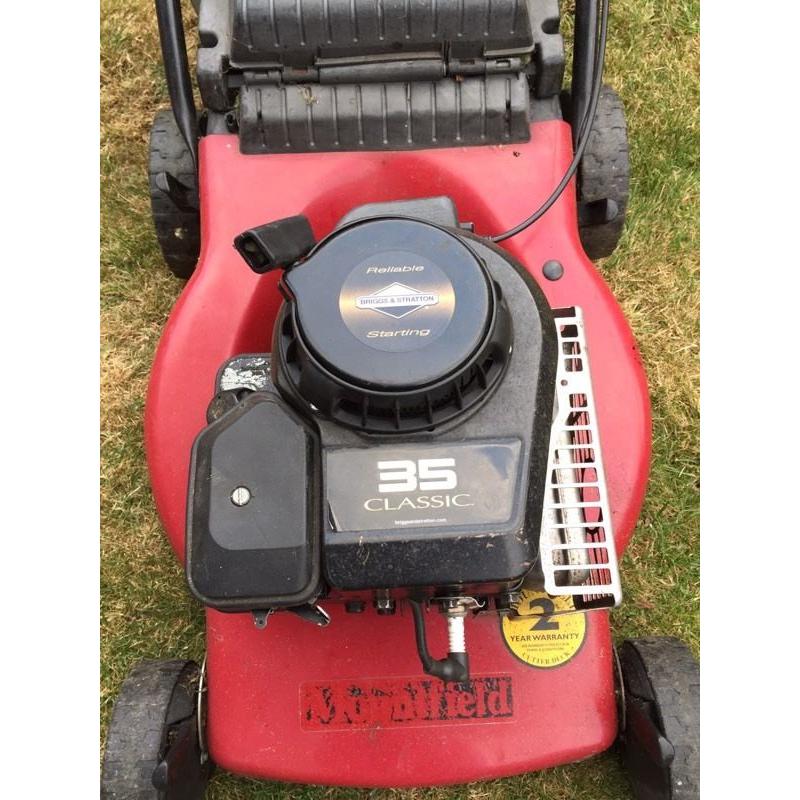 Petrol lawnmower