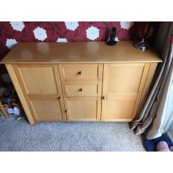Nice sturdy side board for sale