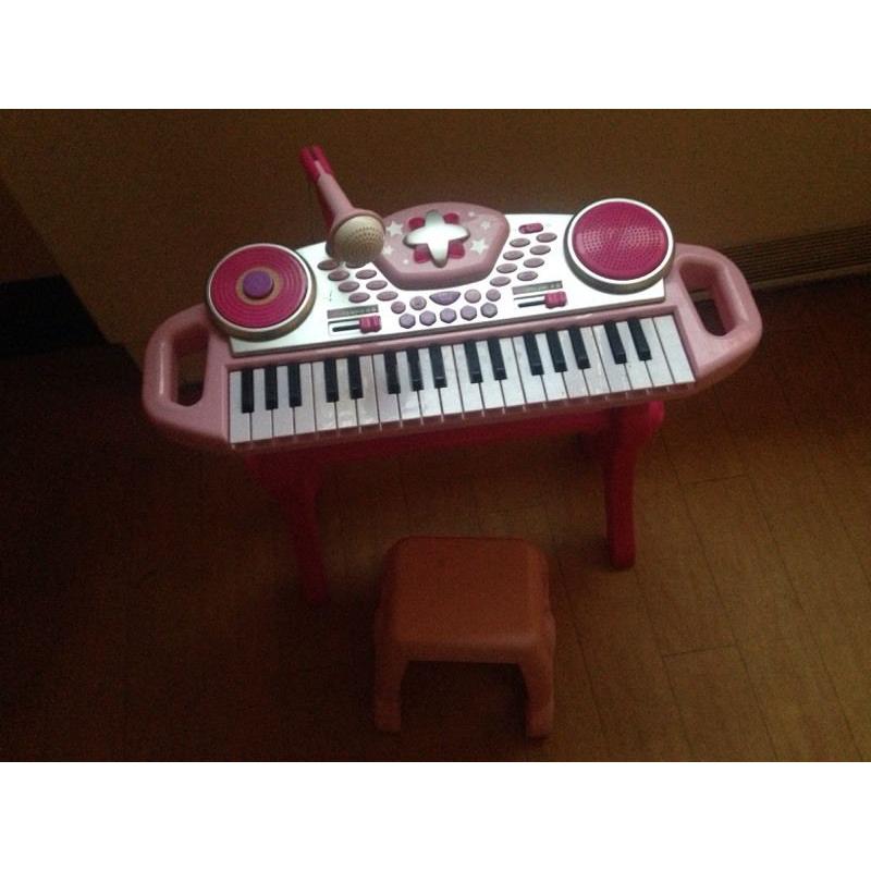 Piano and stool