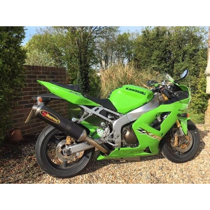VERY low mileage 636 Ninja (almost new) - Great number plate
