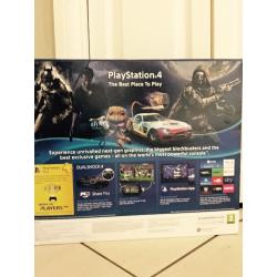 Ps4 boxed with all leads controller and wicked game