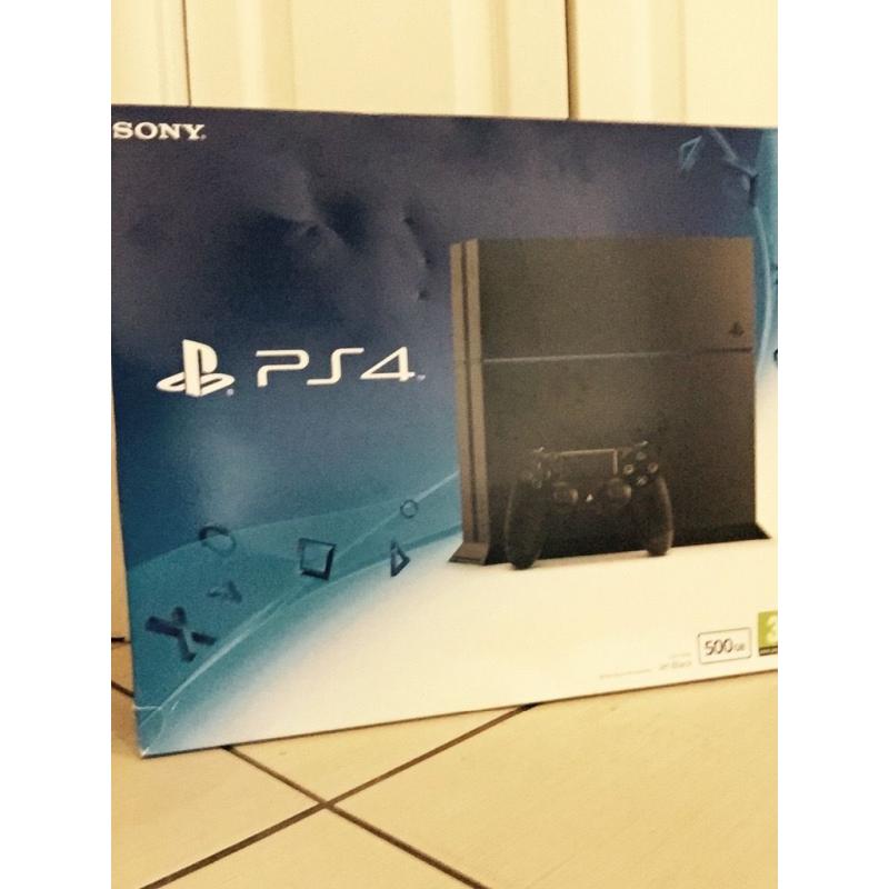 Ps4 boxed with all leads controller and wicked game