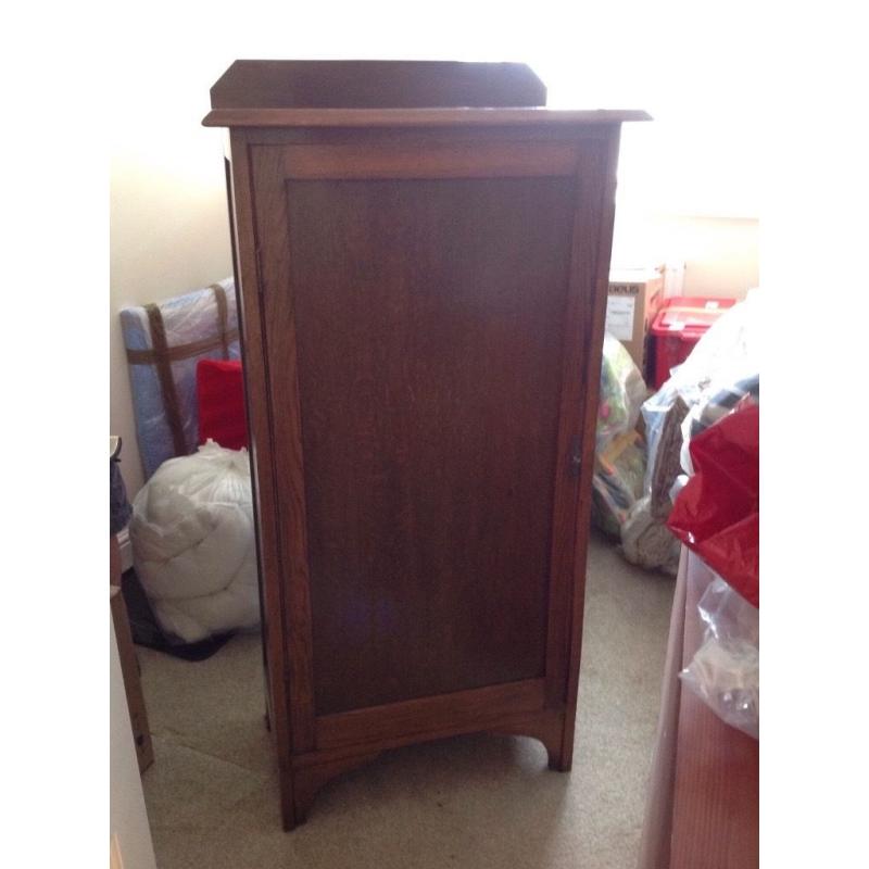 Free for collection an Oak Tallboy Cabinet