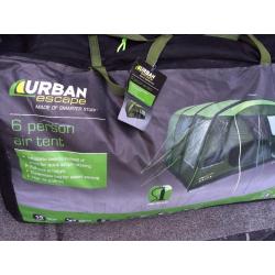 Urban Escape 6 Man Inflatable Tent 70% OFF RRP