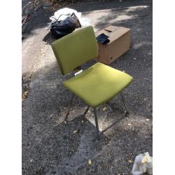 4 retro style chairs