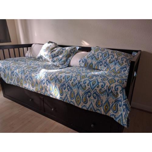 IKEA, Hemnes day bed, ikea, with mattresses