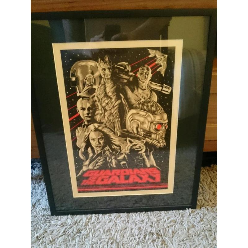Guardians of the Galaxy Framed Print