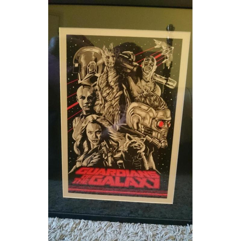 Guardians of the Galaxy Framed Print