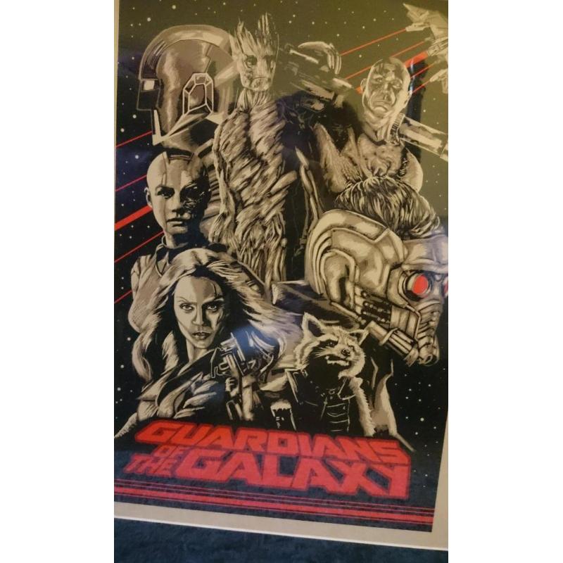 Guardians of the Galaxy Framed Print