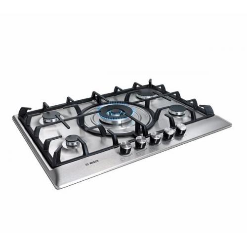 New BOSCH PCQ715B90E Gas Hob Brushed Steel Was: £339.99