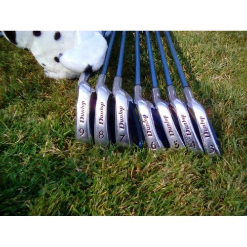 Ladies golf clubs Dunlop 65i titanium matrix clubs plus other bits