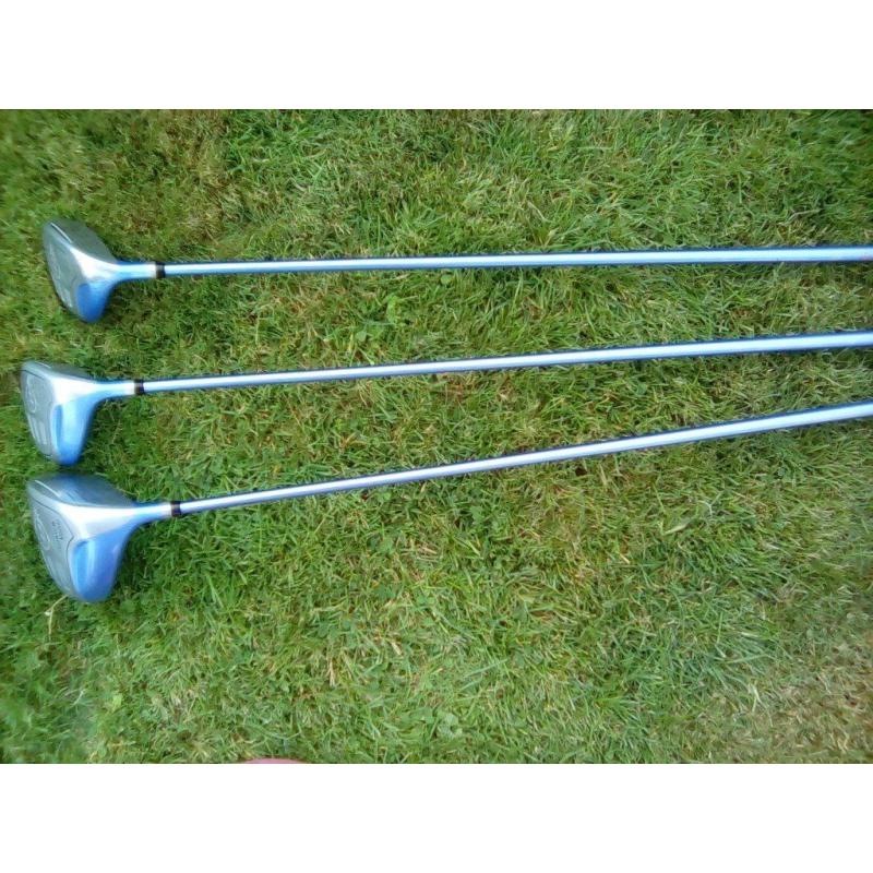 Ladies golf clubs Dunlop 65i titanium matrix clubs plus other bits