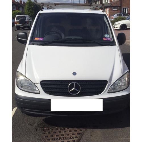 Mercedes Vito 111 cdi extra long van , just under 64000 miles