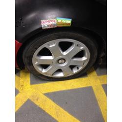 Audi s3 wheels 17" 5x100 swap
