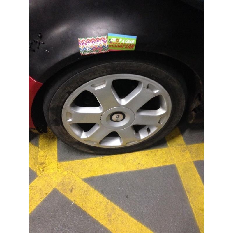 Audi s3 wheels 17" 5x100 swap