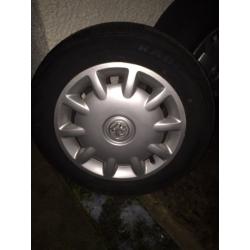 4x tyres two brand new bargain Vauxhall 4stud