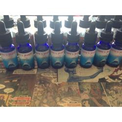 Lots of empty vape bottles
