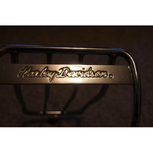 HARLEY DAVIDSON SOFTAIL REAR H-D LOGO LUGGAGE RACK ASSEMBLY