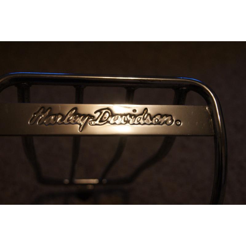 HARLEY DAVIDSON SOFTAIL REAR H-D LOGO LUGGAGE RACK ASSEMBLY