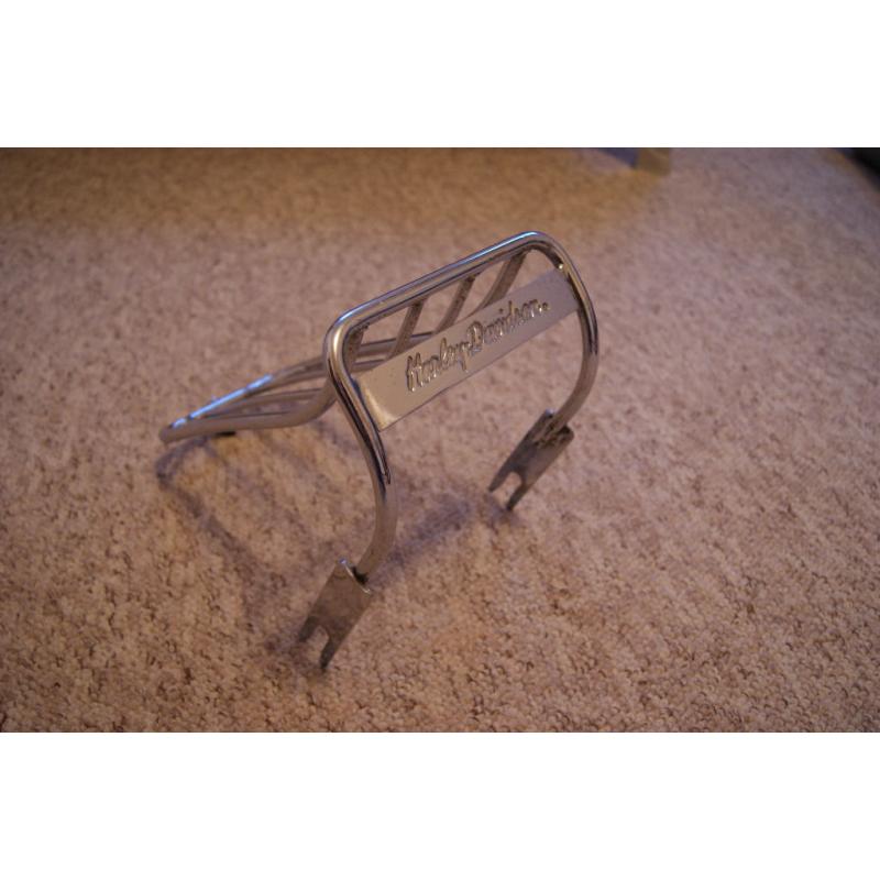 HARLEY DAVIDSON SOFTAIL REAR H-D LOGO LUGGAGE RACK ASSEMBLY