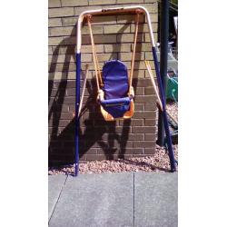 Hedstrom folding toddler swing