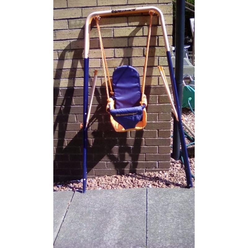 Hedstrom folding toddler swing