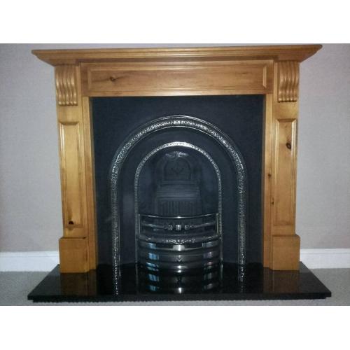 Mantlepiece and surround